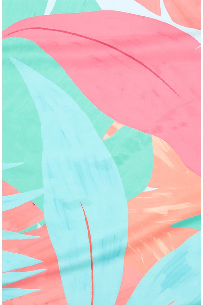 Quick Dry Beach Towel, Alternate, color, HOT TROPICS