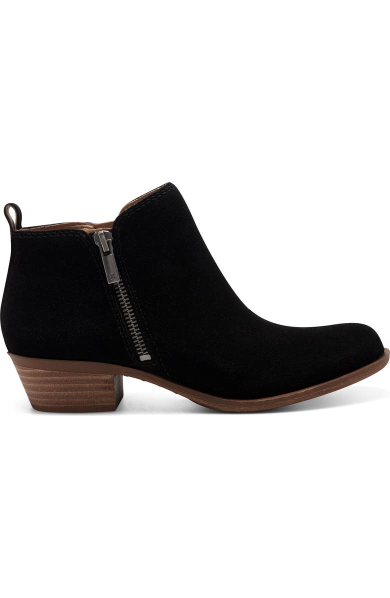 Lucky Brand Basel Bootie, Alternate, color, Charcoal04