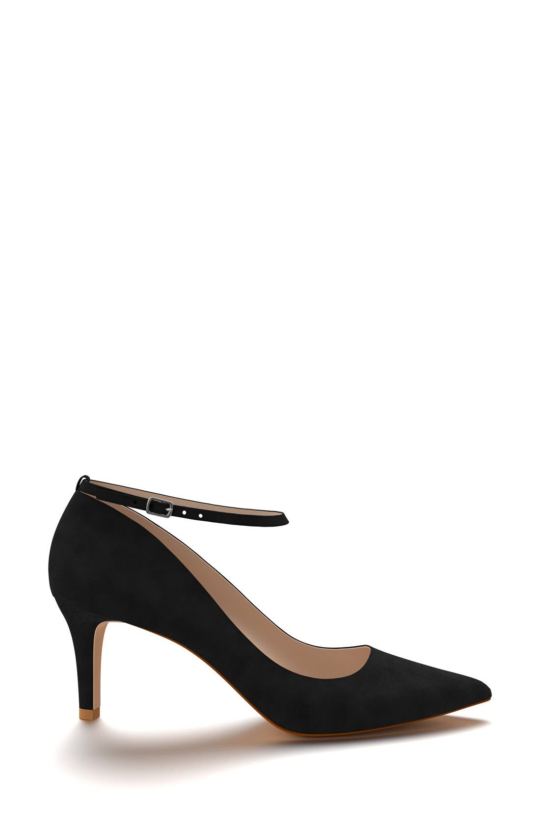 Shoes of Prey Ankle Strap Pump, Alternate, color, 
