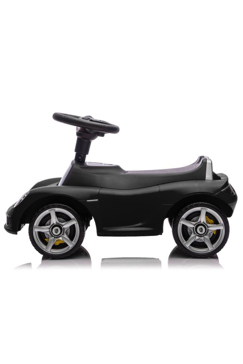 Porsche 911 Carrera GT Foot-to-Floor Ride-On, Alternate, color, BLACK