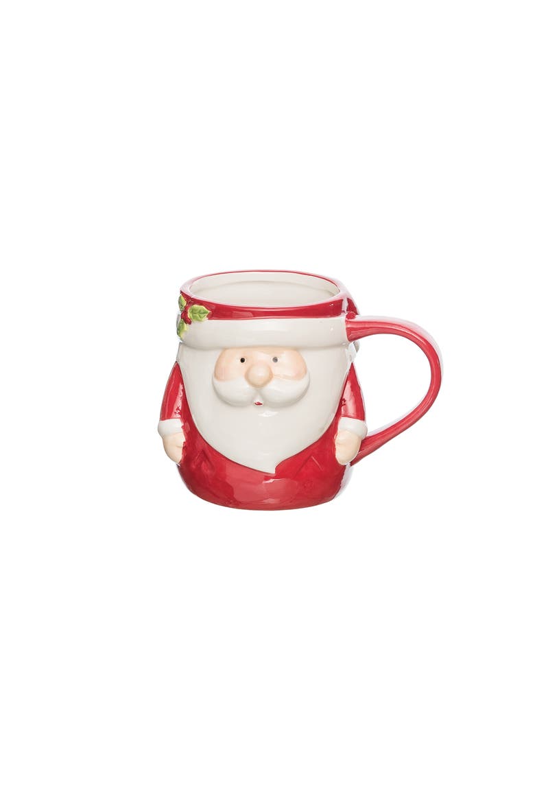 Christmas Ceramic Mugs 16oz, Main, color, Red