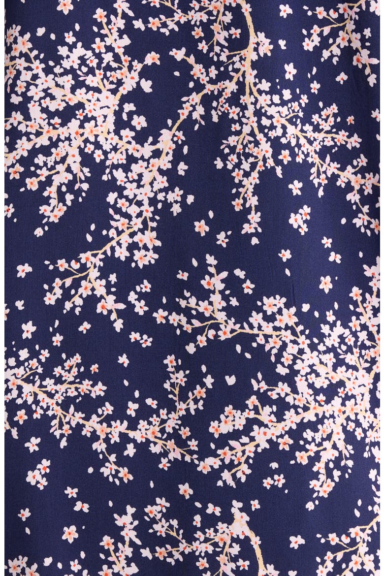Cheri Blossom Pajamas, Alternate, color, NAVY