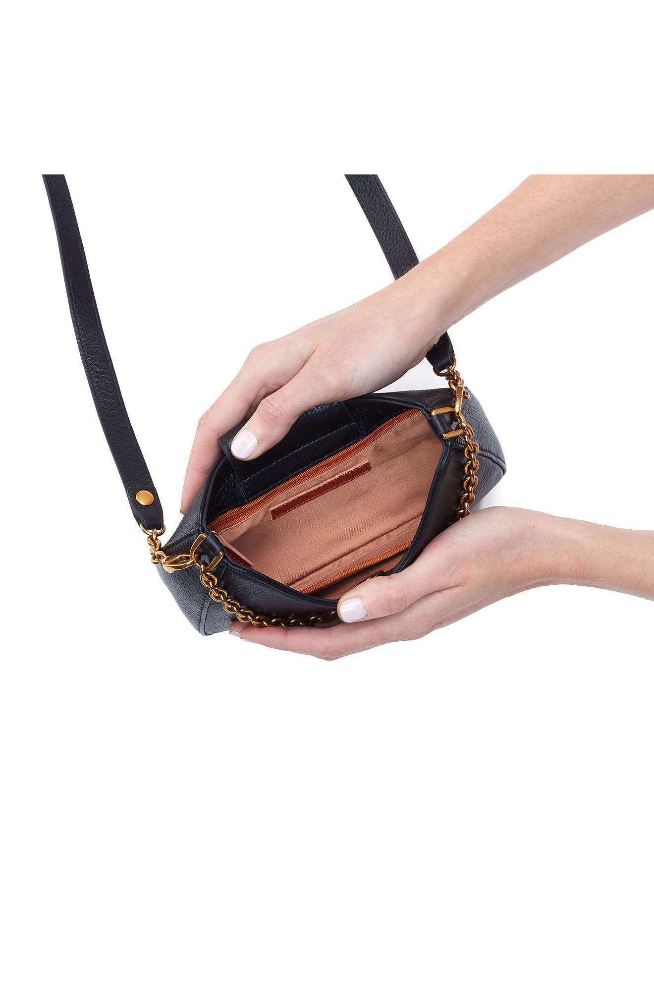 HOBO Rosa Leather Crossbody Bag, Alternate, color, 