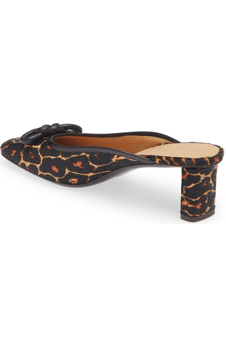 FRAME Le Isla Leopard Print Genuine Calf Hair Mule, Alternate, color,