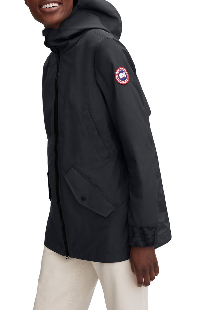 Canada Goose Ellscott Water Resistant Jacket, Alternate, color, Black