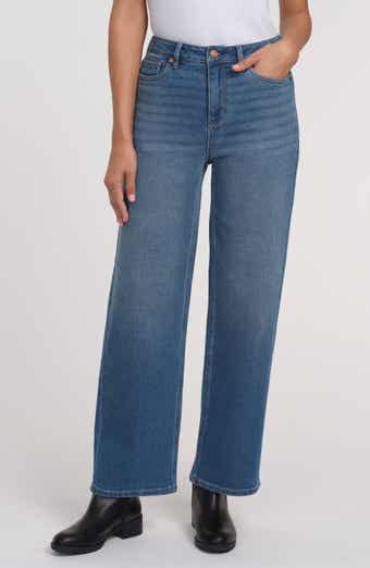 Sanctuary Denim Soliel '90s Mid Rise Straight Leg Jeans
