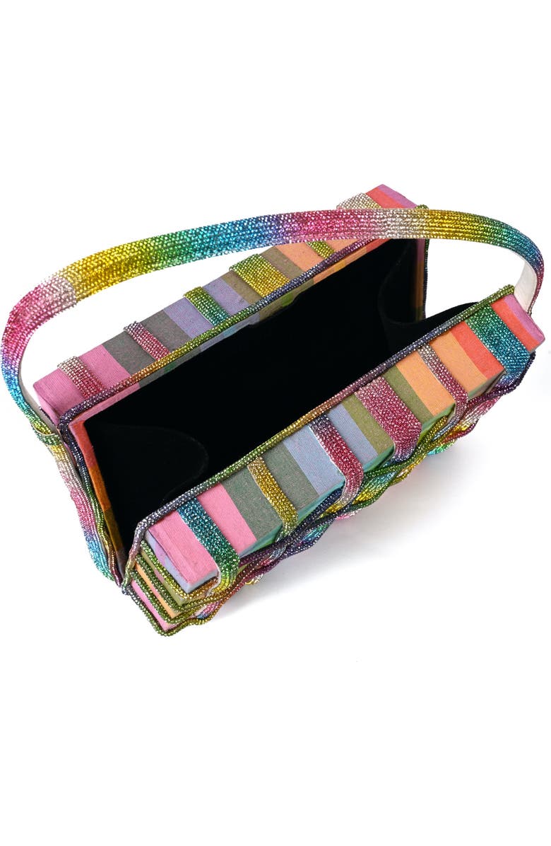 Simitri Rainbow Etoile Clutch, Alternate, color, Multi
