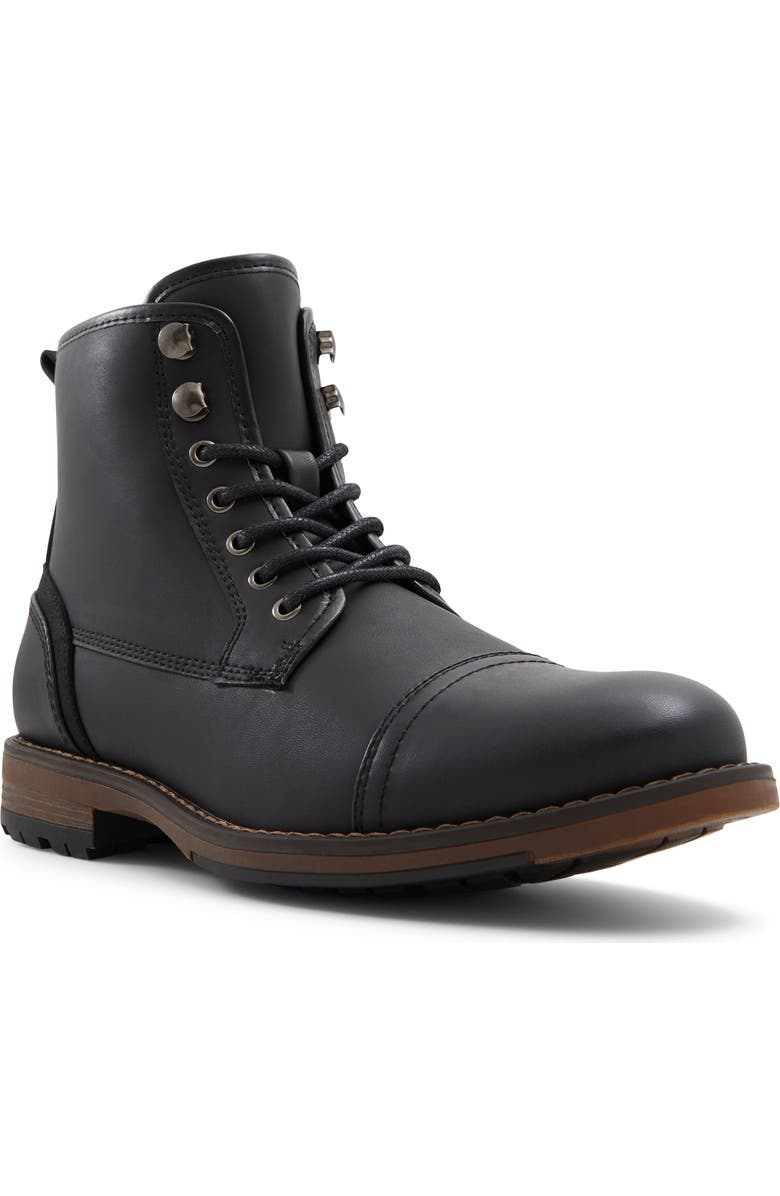 Call It Spring By Aldo Donovan Side Zip Boot, Main, color, Other Black