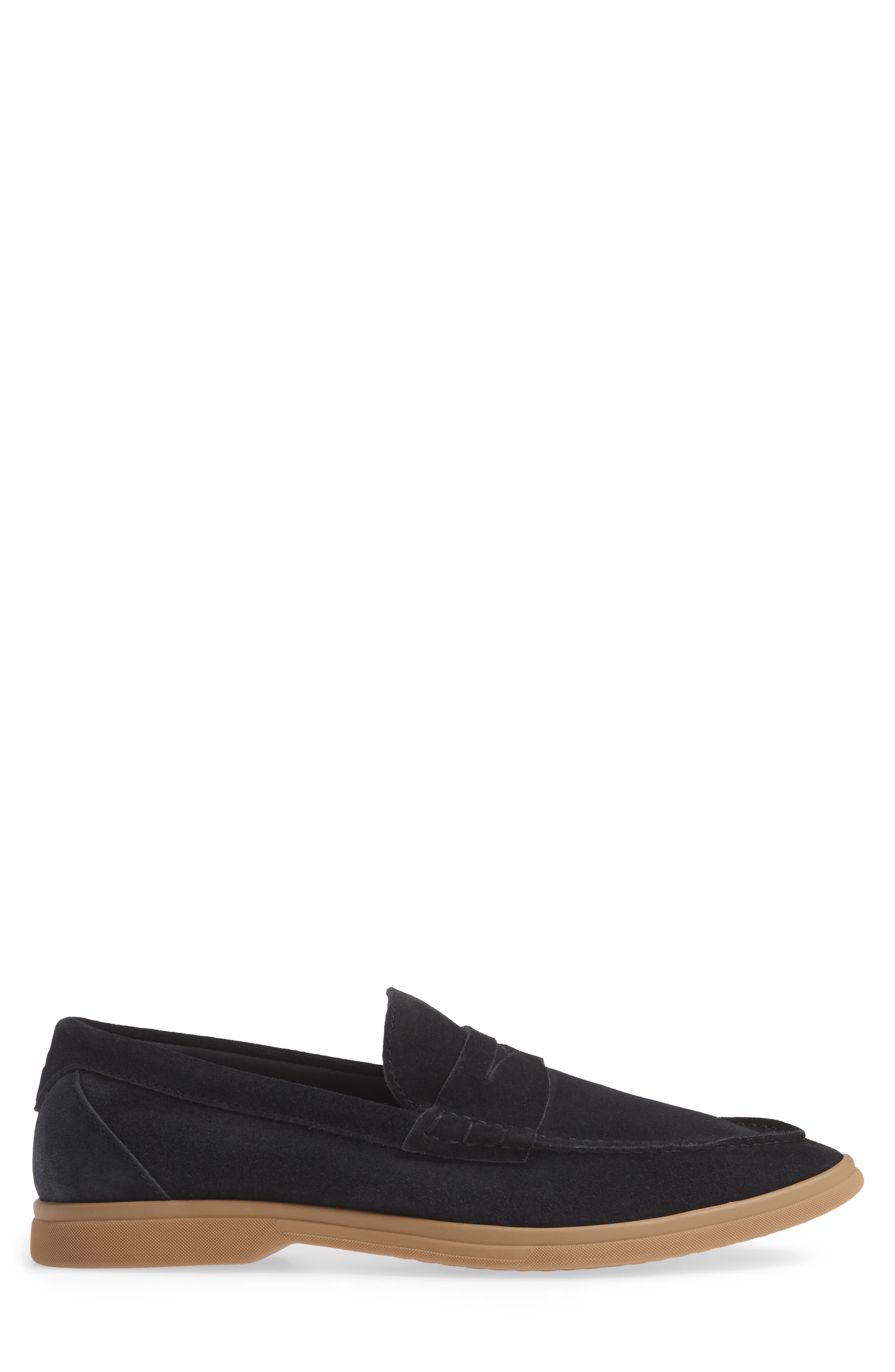 Penny Loafer, Alternate, color, DARK BLUE