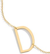 Mint & Lily Statement Initial Necklace