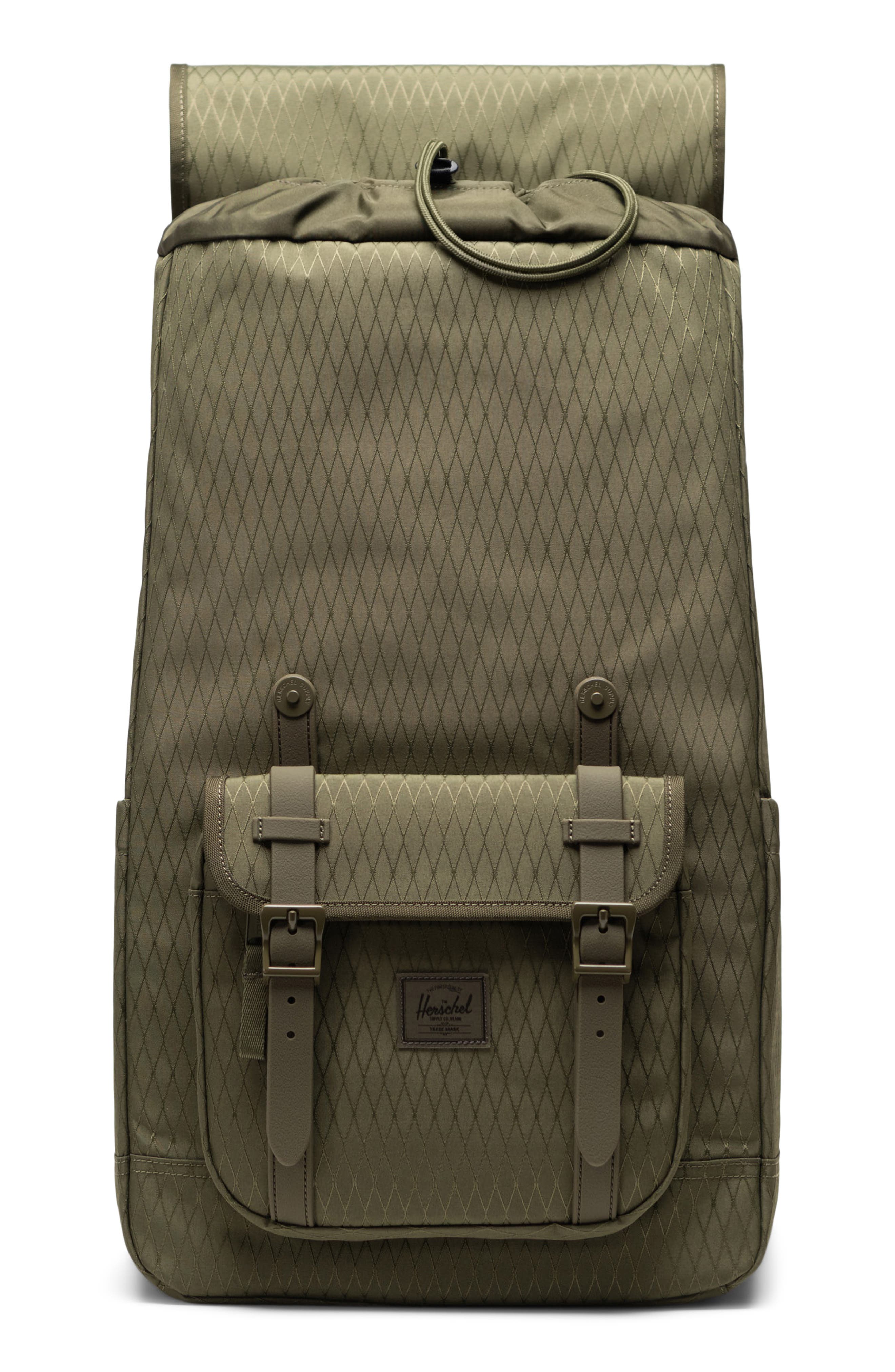 Little America Backpack, Alternate, color, IVY GREEN DIAMOND