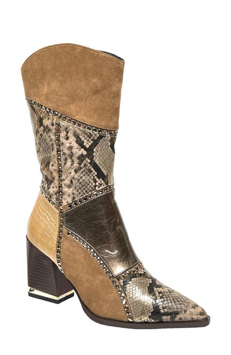 Nordstrom rack snakeskin boots sale