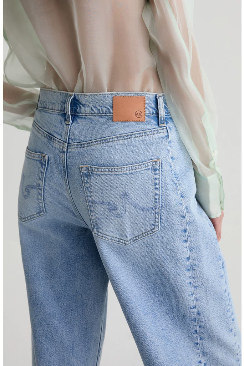 Hattie High Waist Ankle Barrel Leg Jeans, Alternate, color, GOLD COUNTRY