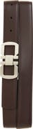 FERRAGAMO Double Gancio Leather Belt