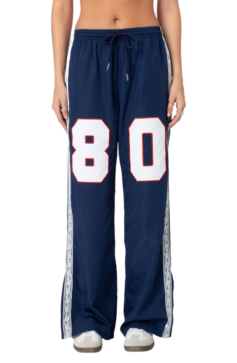 EDIKTED 1980 Track Pants, Main, color, Navy