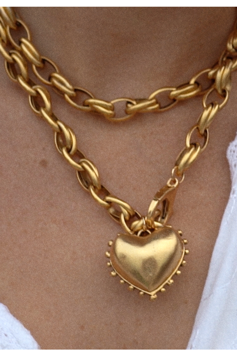 Marley Necklace, Alternate, color, Gold