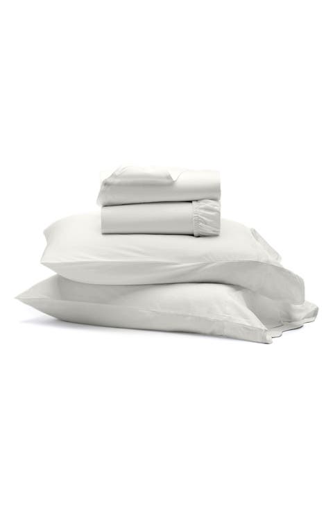 Signature Curved Edge Organic Cotton Sheet Set
