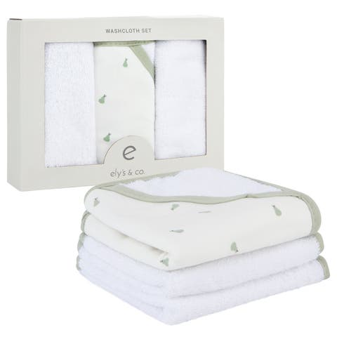 Baby Towel Wash Cloth 3 Pack