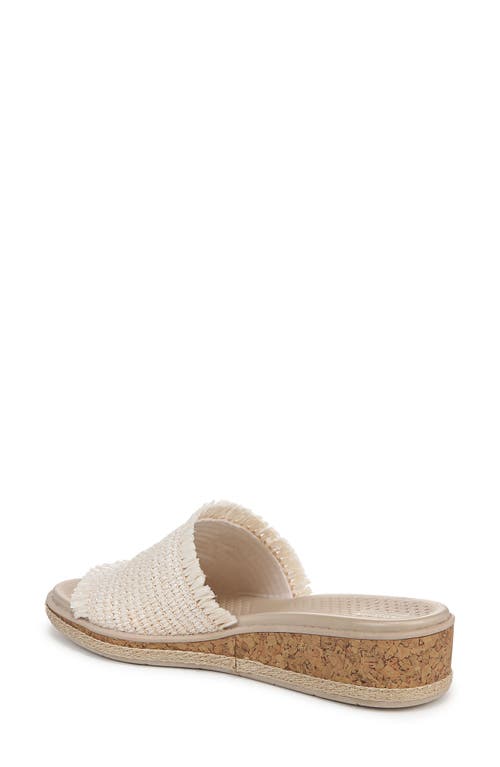 Bzees Women's Breezy Washable Slide Wedge Sandals In Beige