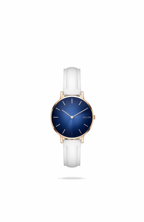 Solios Watches The Solar Mini | Blue Dial
