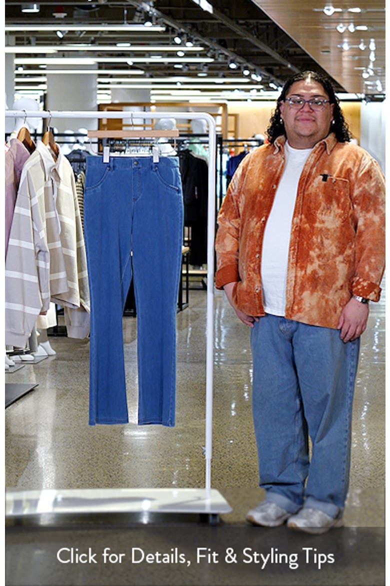 Baby Bootcut Denim Leggings video