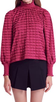 English Factory Tiered Ruffle Jersey Top