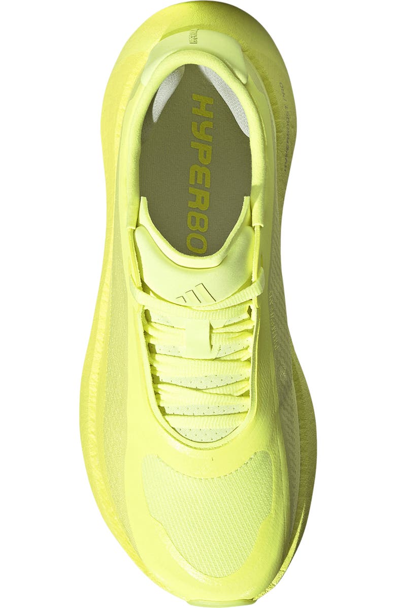 adidas Hyperboost Edge Running Shoe, Alternate, color, Yellow/ Silver/ Grey