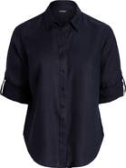 Lauren Ralph Lauren Relaxed Fit Linen Button-Up Shirt