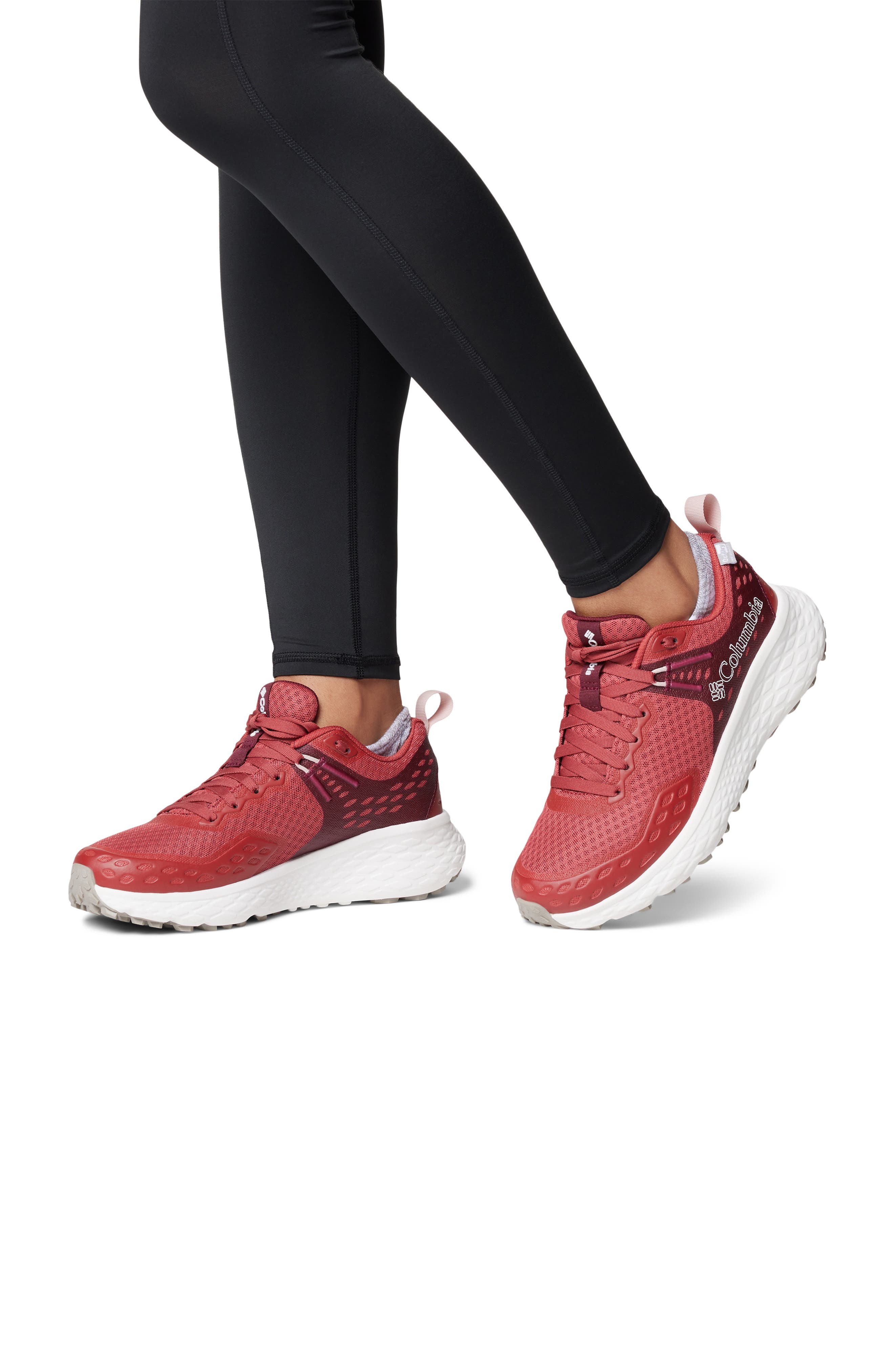 Konos™ TRS OutDry™ Waterproof Hiking Shoe, Alternate, color, DUSTY CRIMSON/ CHIANTI