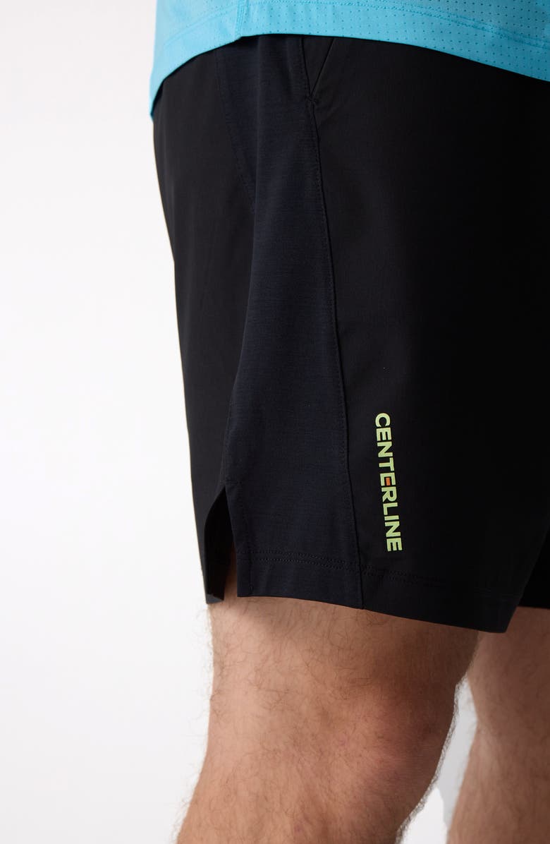Centerline Athletics AirLite 7" Unlined Short, Alternate, color, Black Onyx