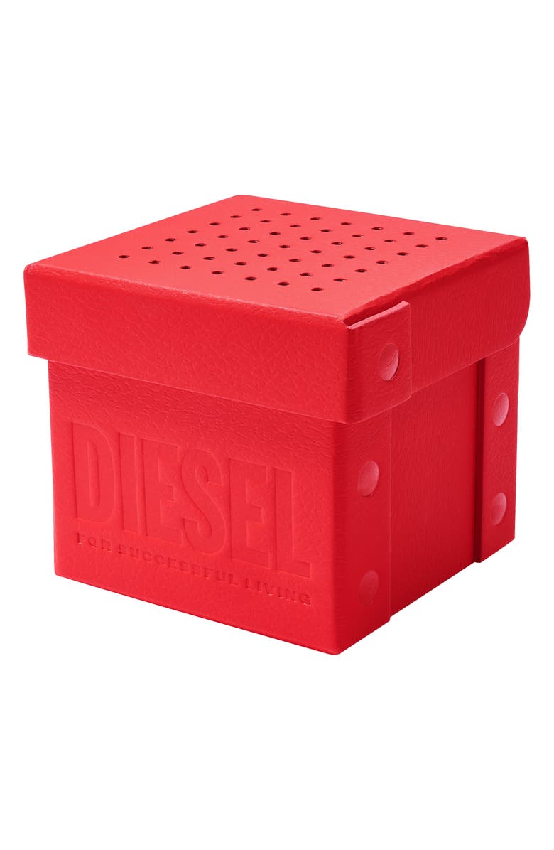 DIESEL<sup>®</sup> Stinger Bracelet Watch, 44mm, Alternate, color, Silver
