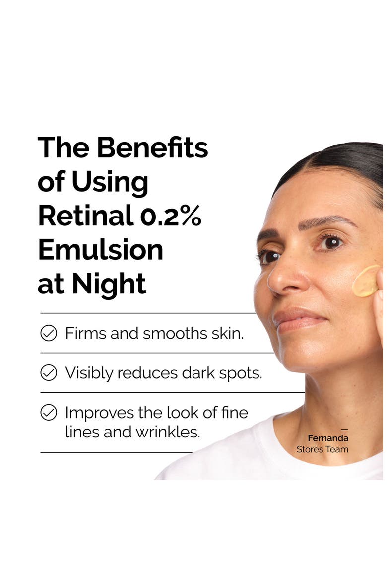 Retinal 0.2% Emulsion High-Strength Retinoid Nighttime Treatment, Alternate, color, NO COLOR