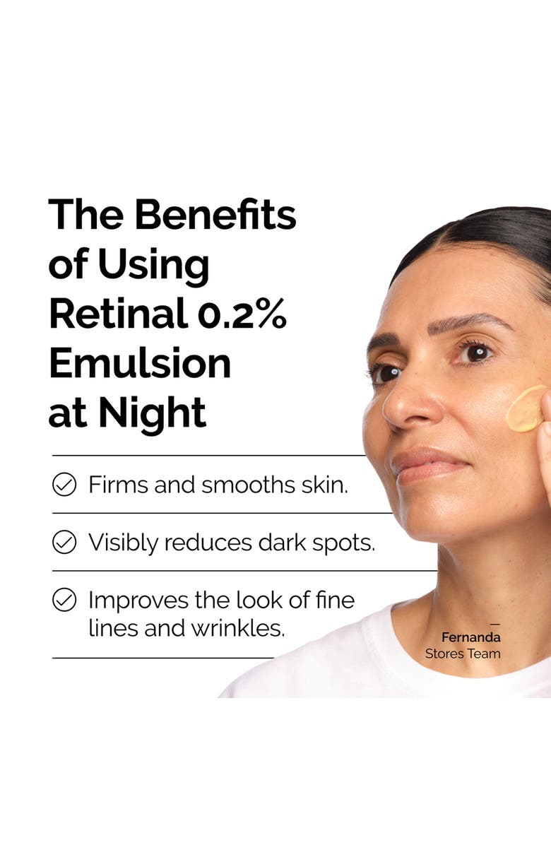 The Ordinary Retinal 0.2% Emulsion High-Strength Retinoid Nighttime Treatment, Alternate, color, 