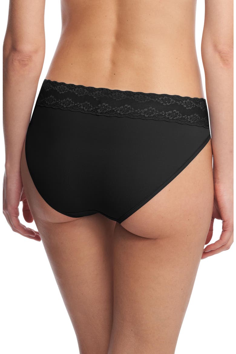 Bliss Perfection One Size French Cut Brief 3-Pack, Alternate, color, BLACK