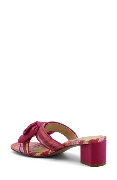 Adrienne Vittadini Arnoldo Slide Sandal In Sorbet