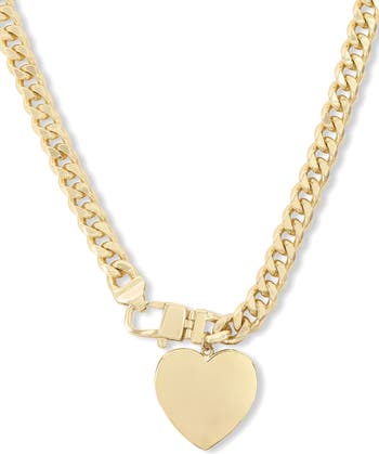 Julian XL Heart Pendant Necklace