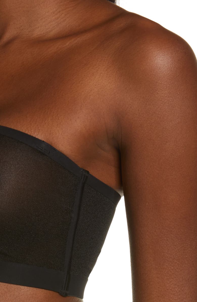 SKIMS Sheer Sculpt Bandeau Bralette, Alternate, color, 