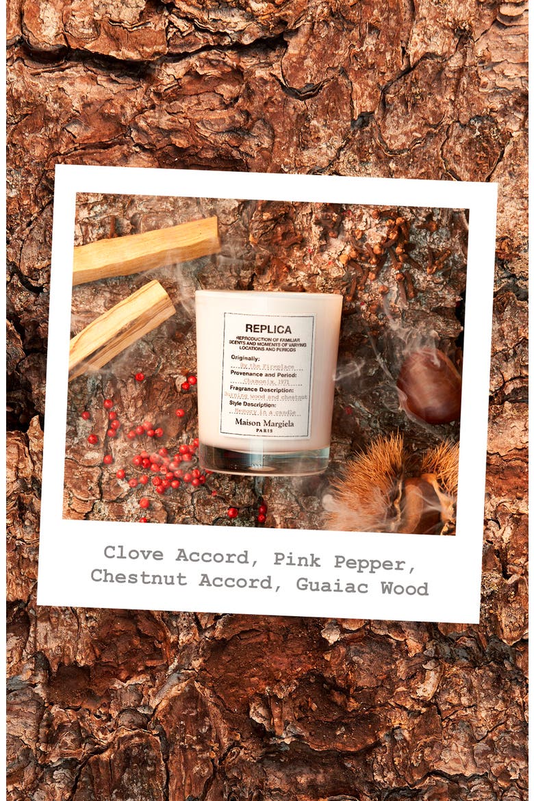 Replica By the Fireplace Scented Candle, Alternate, color, NONE