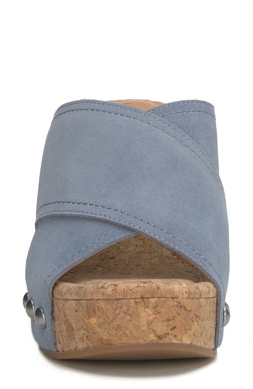 LUCKY BRAND LUCKY BRAND VALMAI PLATFORM WEDGE SLIDE SANDAL