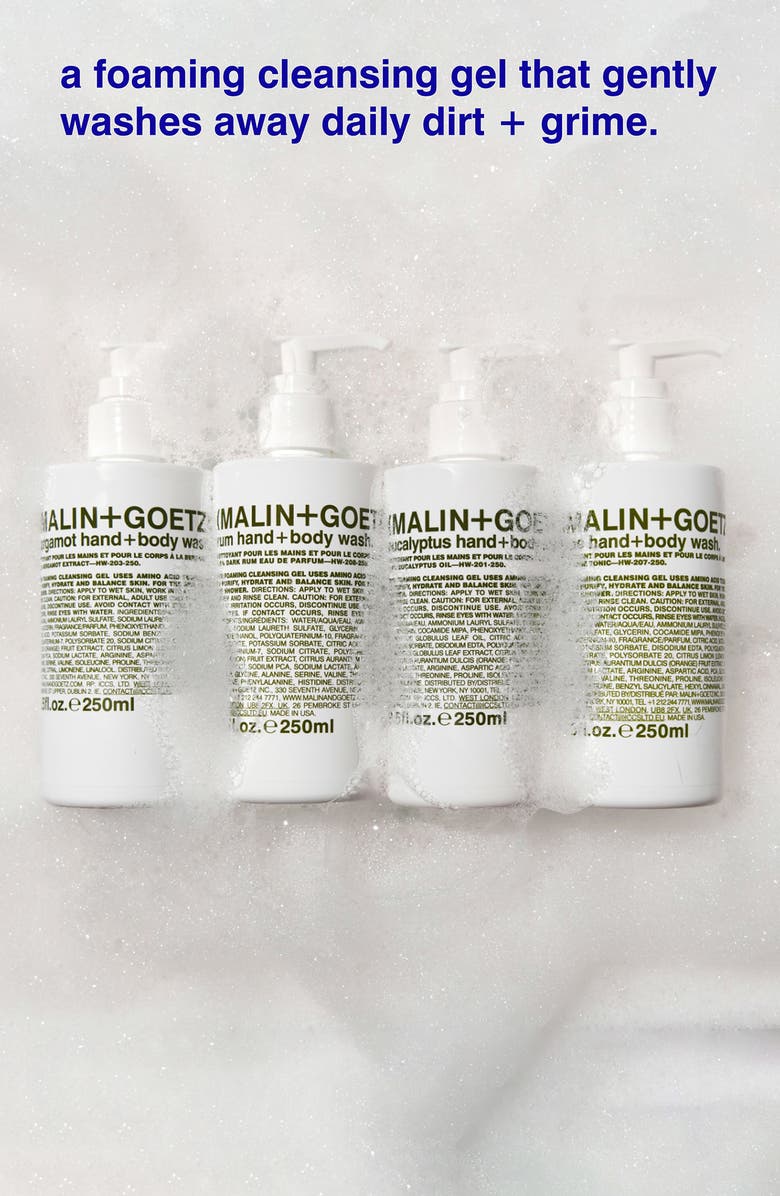 MALIN+GOETZ Dark Rum Hand & Body Wash, Alternate, color, 