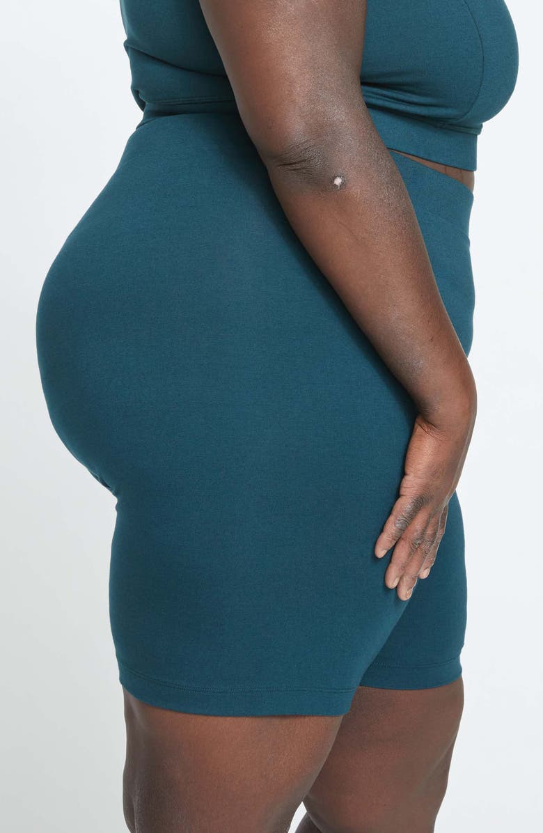 Universal Standard Roya Bike Shorts, Alternate, color, Deep Sea