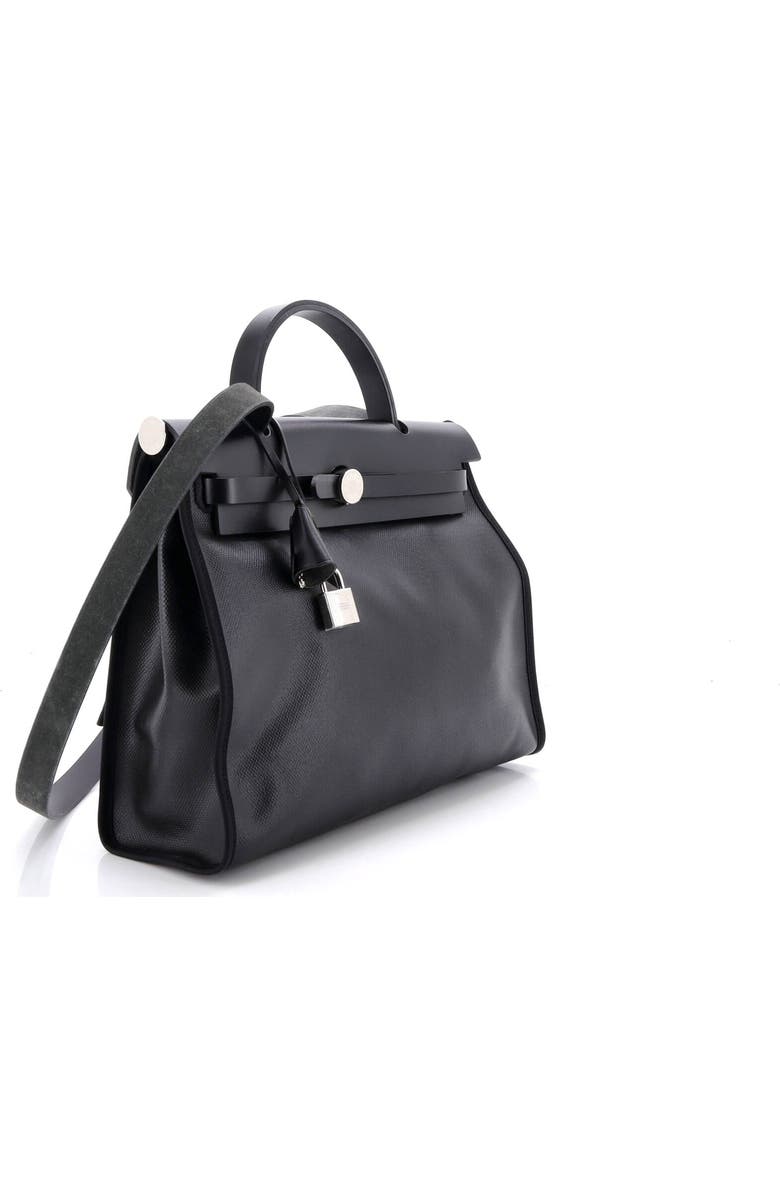 Pre-Owned Hermes Herbag Zip Berline Vache Canvas and Leather 31, Alternate, color,