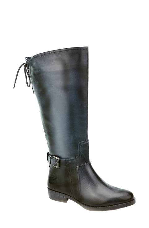 Lasso Knee High Boot (Women) (Wide Calf)