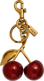 COACH Cherry Bag Charm