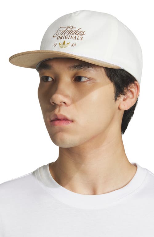 Adidas Originals Adidas Masterpiece Baseball Cap In White
