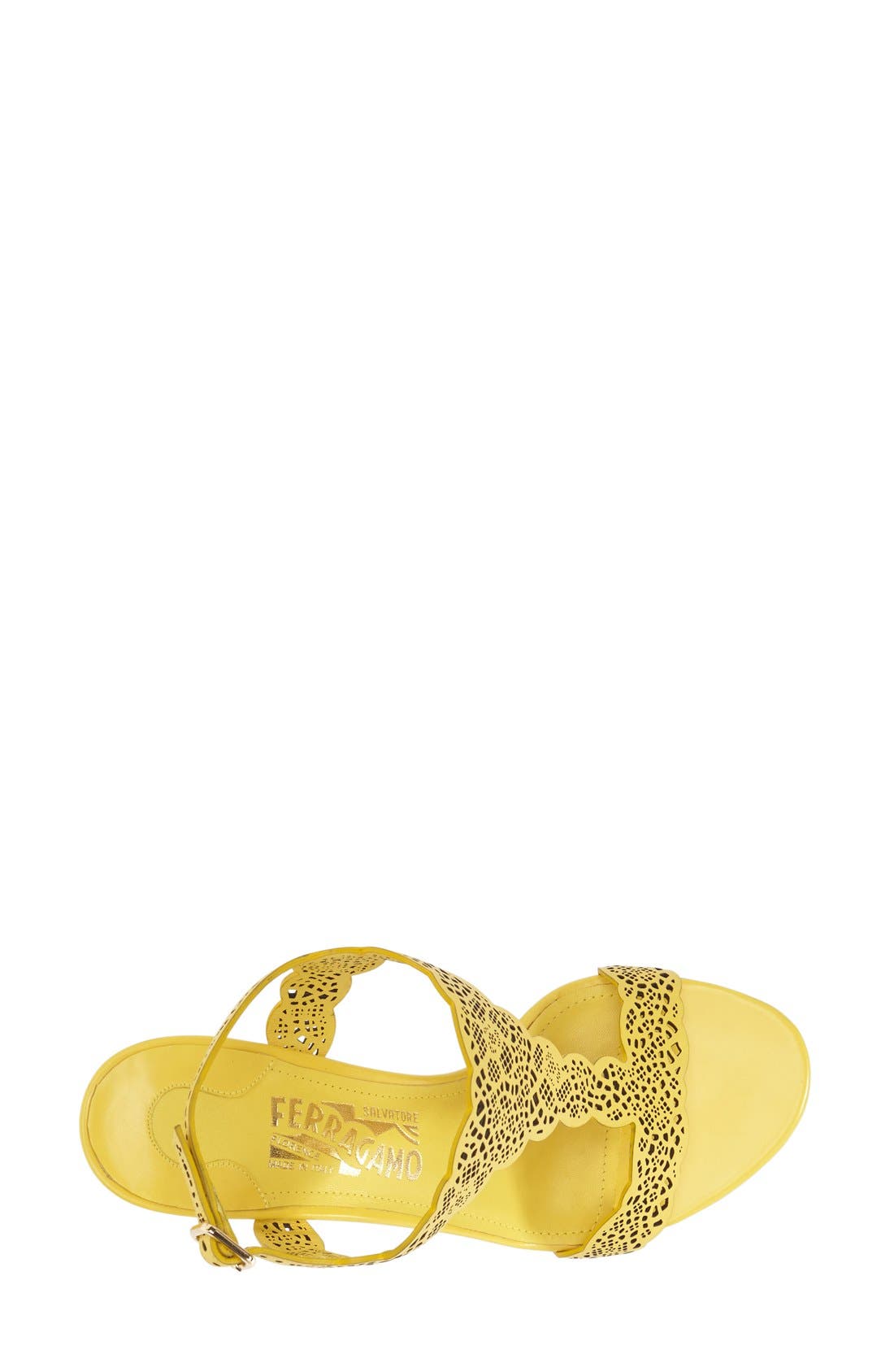 FERRAGAMO Salvatore Ferragamo 'Garcia' T-Strap Sandal, Alternate, color, 