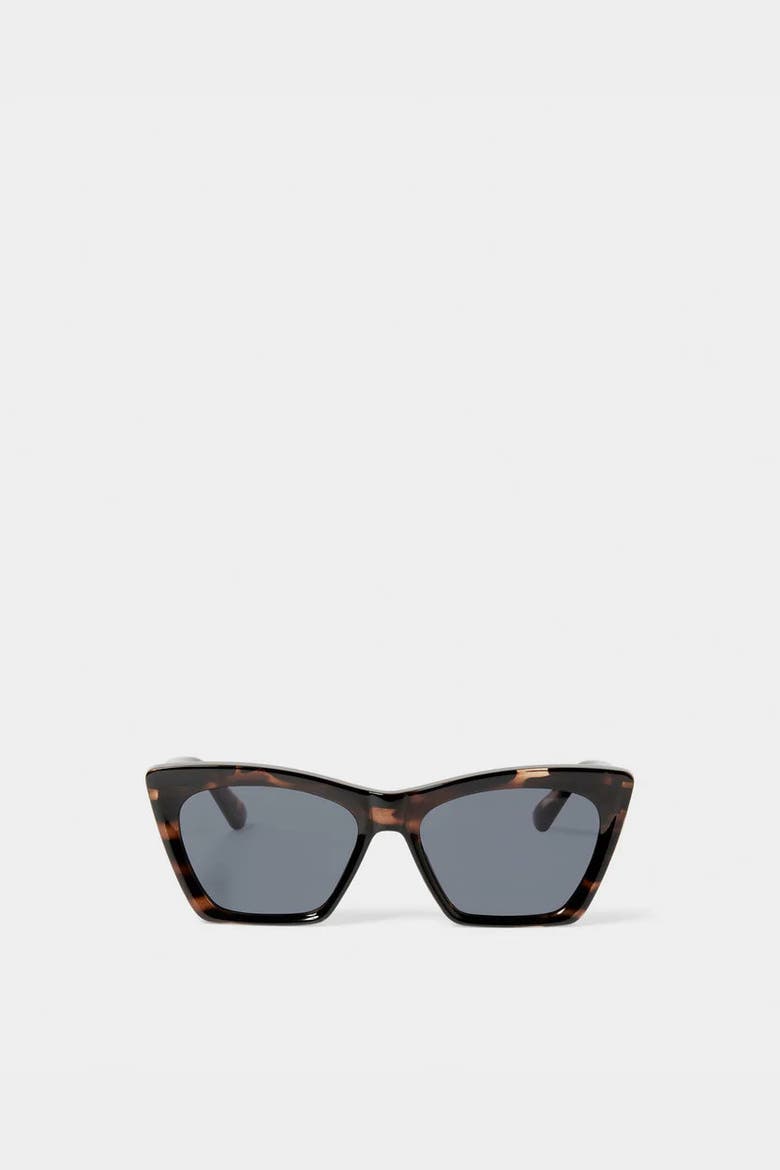 Morocco Sunglasses in Dark Tortoiseshell, Main, color, Tortoiseshell