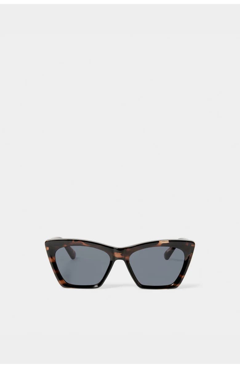 Katie Loxton Morocco Sunglasses in Dark Tortoiseshell, Main, color, Tortoiseshell