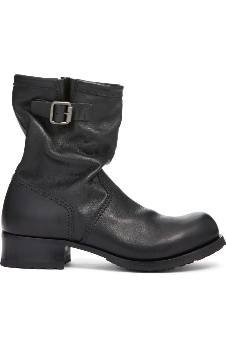 Prada Stivali Engineer Boot, Alternate, color, Nero