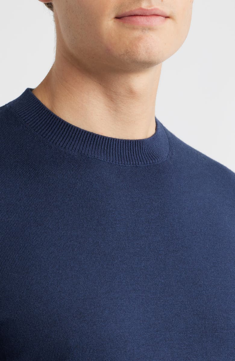 Mizzen+Main Heritage Crewneck Sweater, Alternate, color, Navy